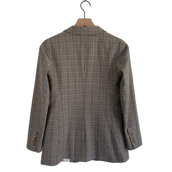 Loft Plaid Tailored Blazer - Picture 2 of 7